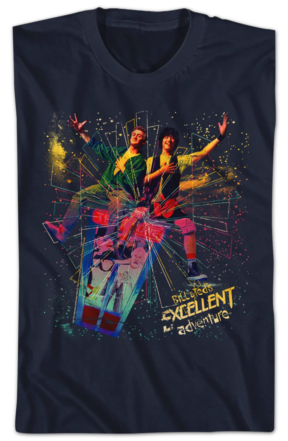 Galaxy Bill and Ted's Excellent Adventure T-Shirt - Image 2