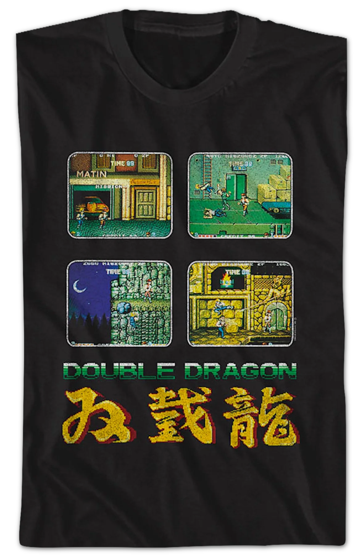 Game Screens Double Dragon T-Shirt - Image 2