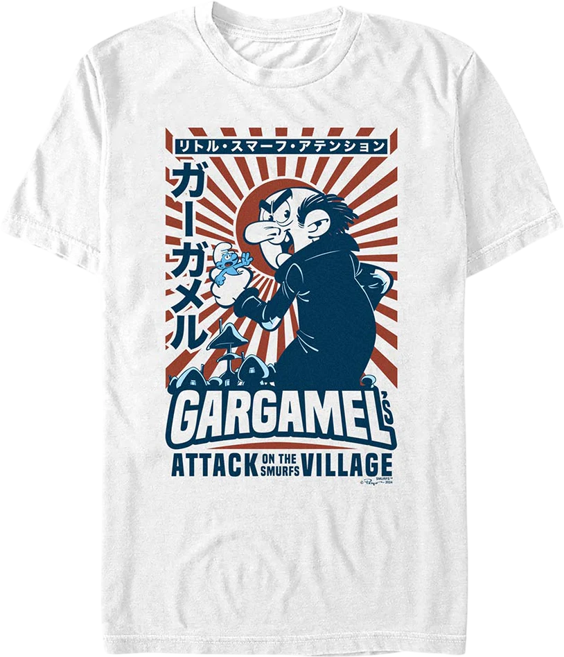 Gargamel's Attack On The Smurfs Village Smurfs T-Shirt