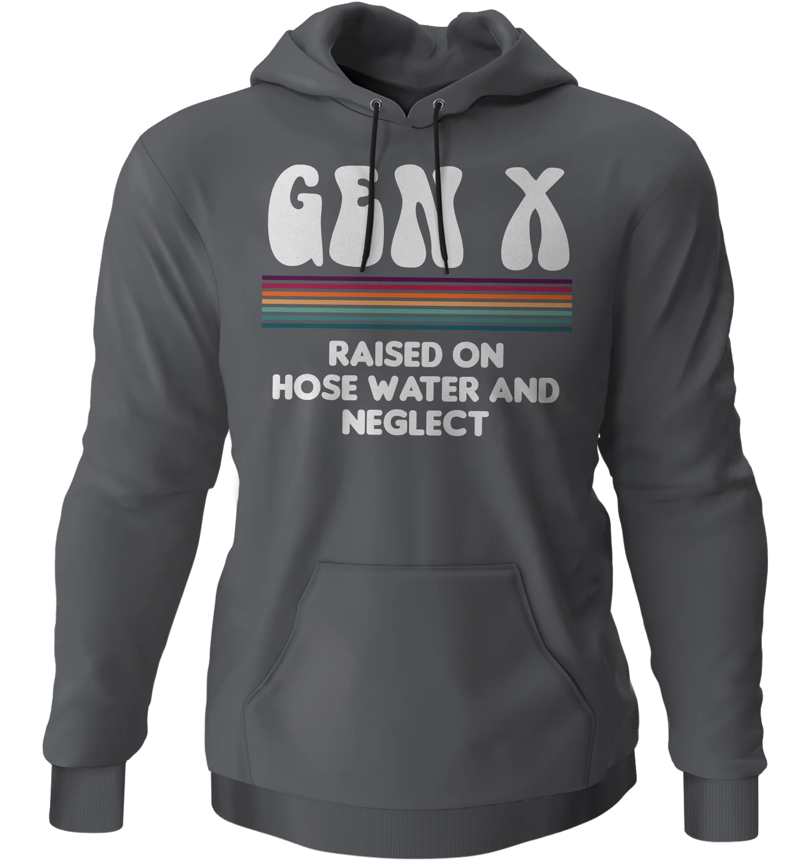 Gen X Raised On Hose Water And Neglect Hoodie - Image 5