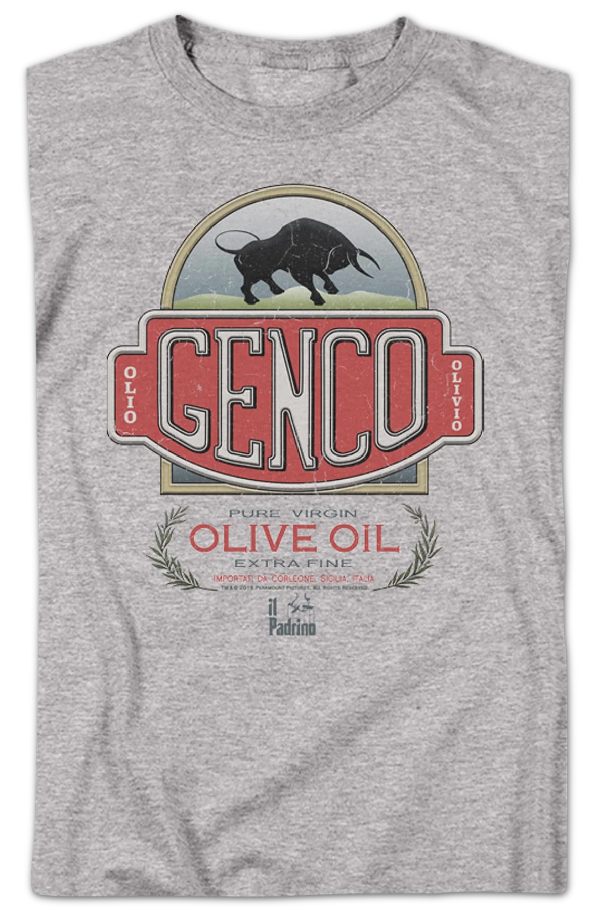 Genco Olive Oil Godfather T-Shirt - Image 2