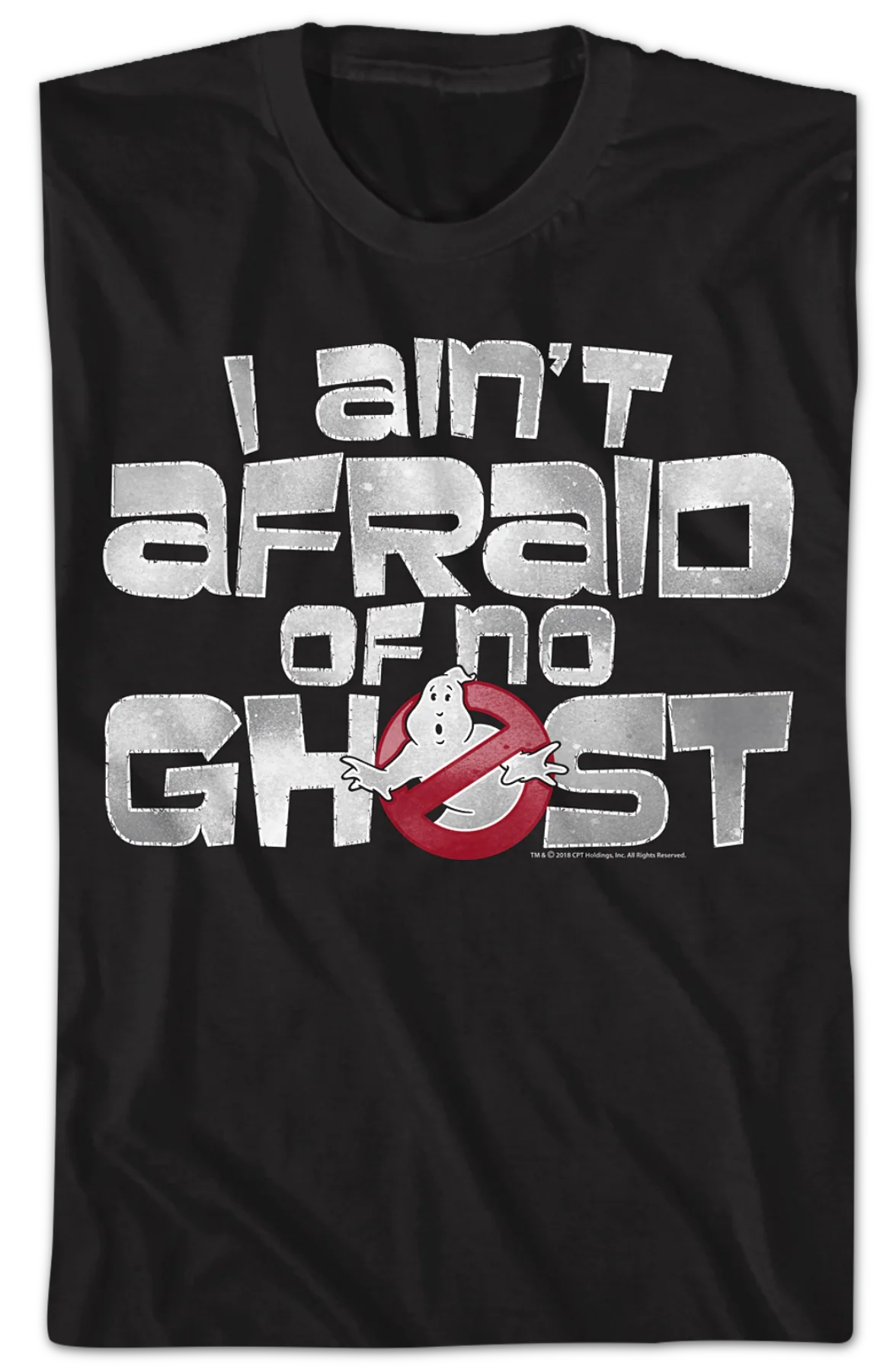 Ghostbusters I Ain't Afraid Of No Ghost T-Shirt - Image 2