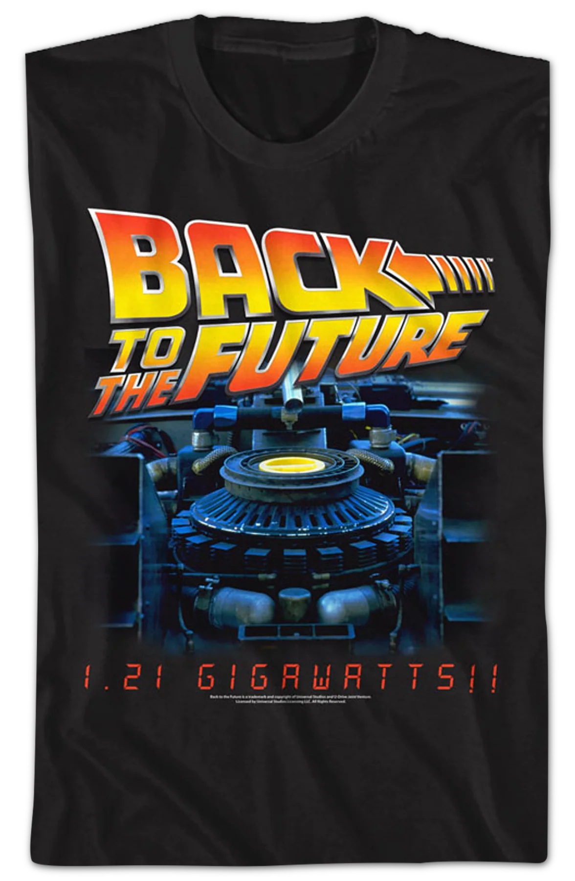 Gigawatts Back To The Future T-Shirt - Image 2