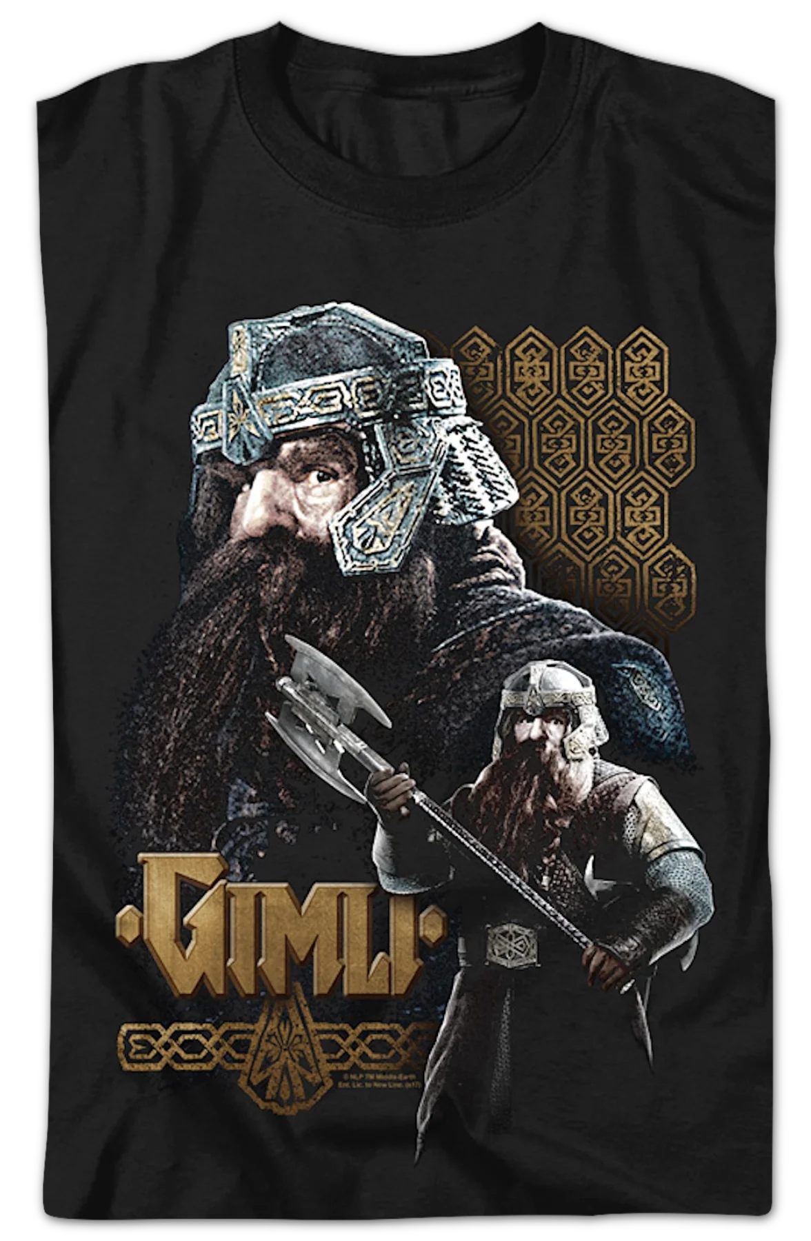 Gimli Lord of the Rings T-Shirt - Image 2