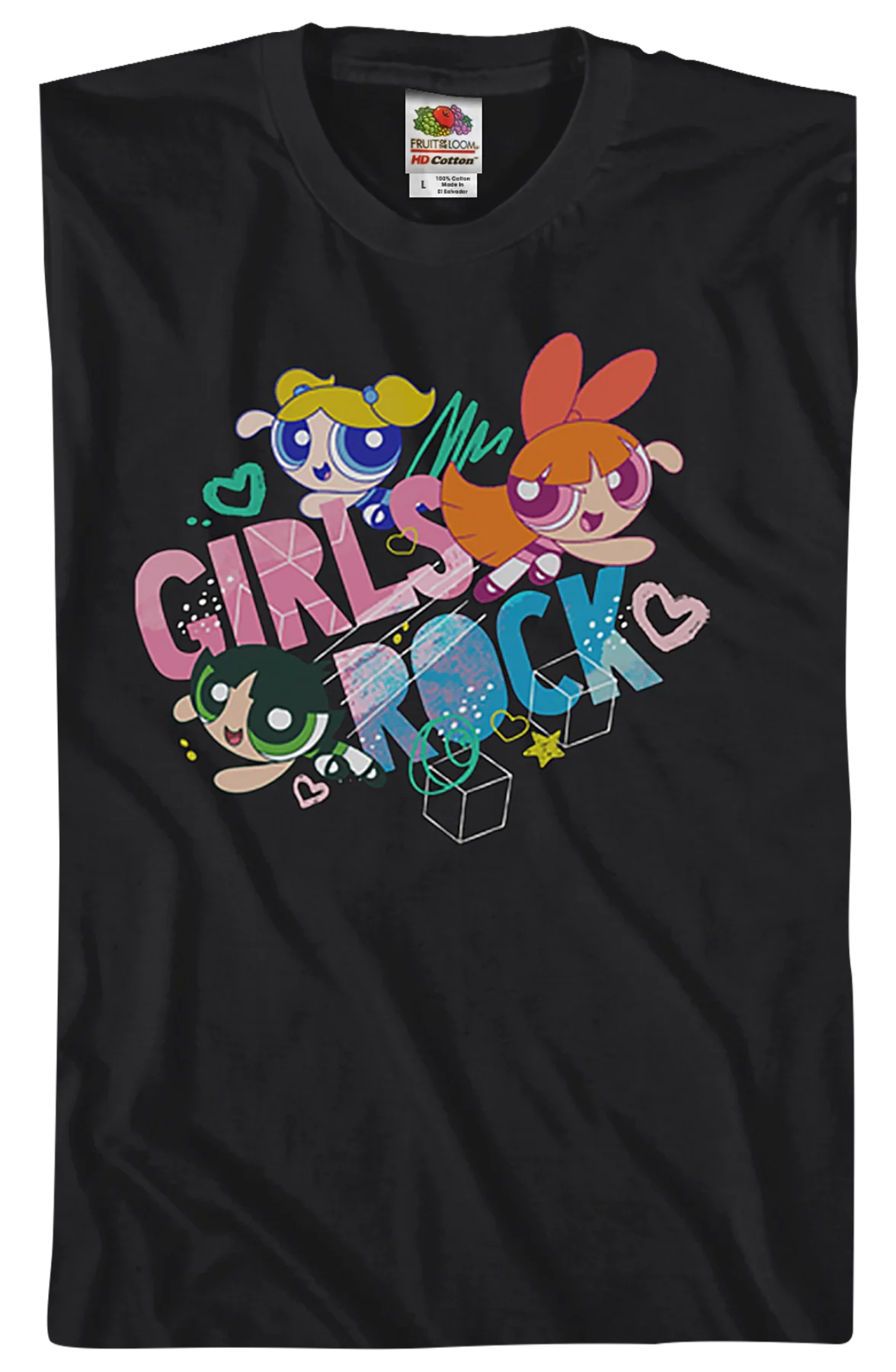 Girls Rock Powerpuff Girls Shirt - Image 2