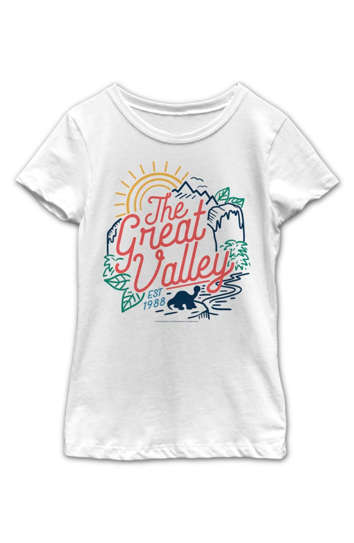 Girls Youth The Great Valley Land Before Time Shirt - Image 2