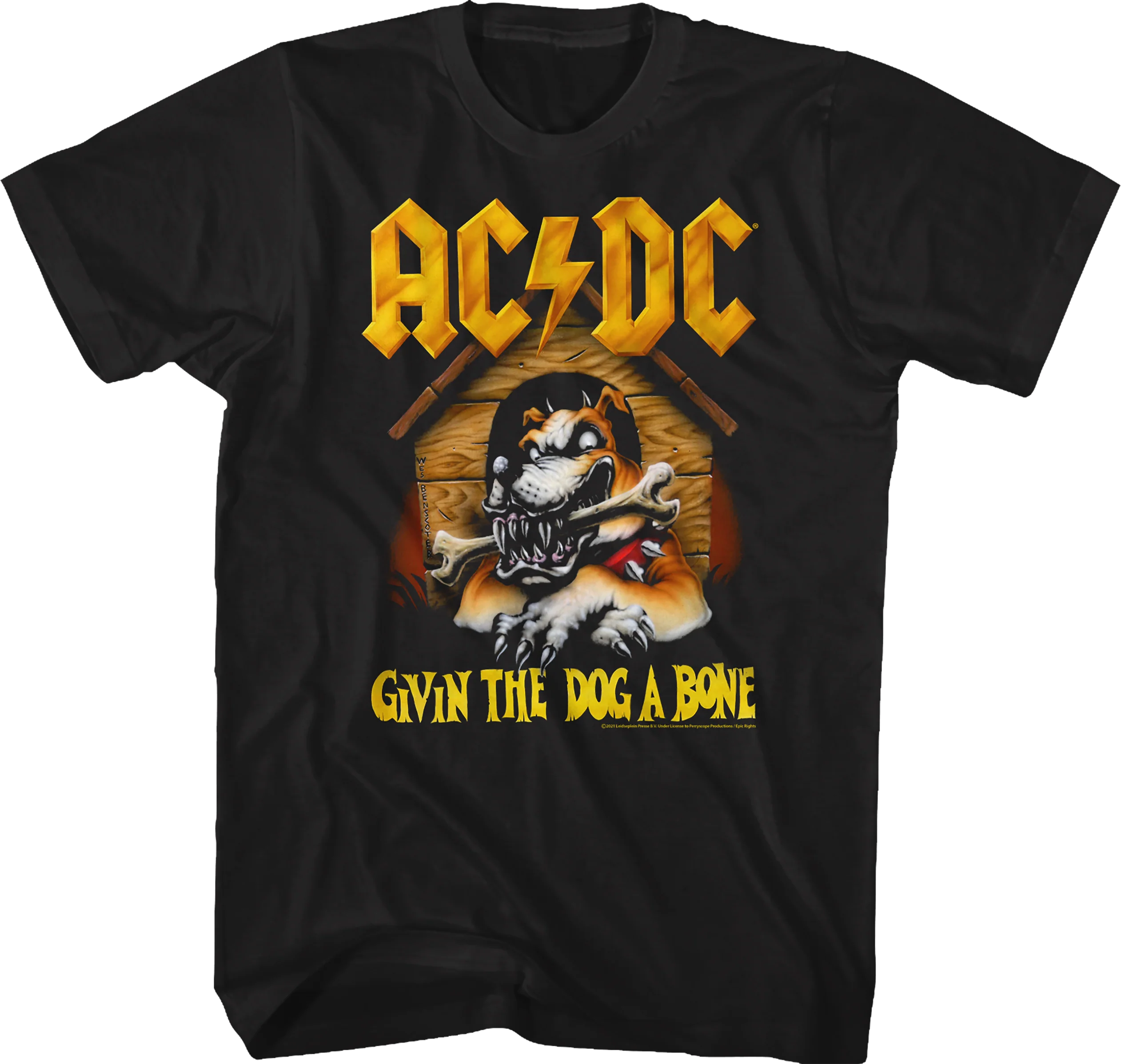 Givin The Dog A Bone ACDC Shirt
