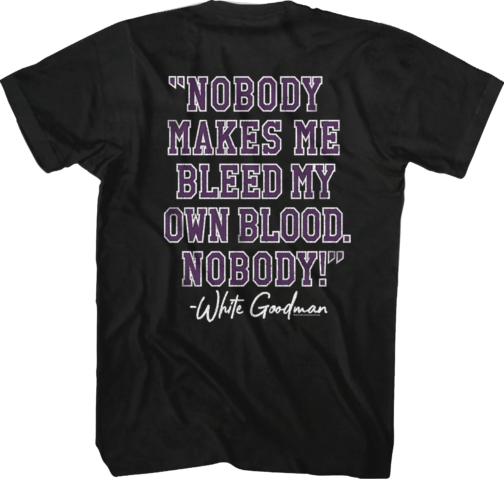 Globo Gym Nobody Makes Me Bleed My Own Blood Dodgeball Shirt
