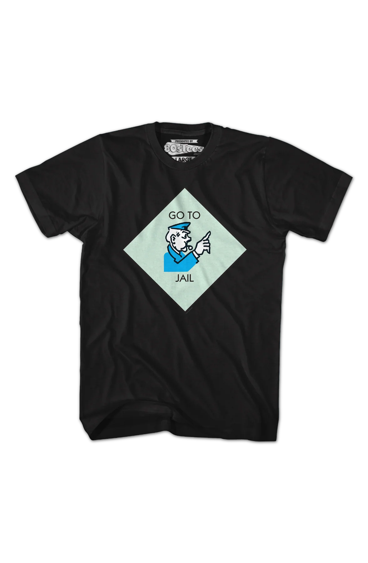 Go To Jail Monopoly T-Shirt - Image 2