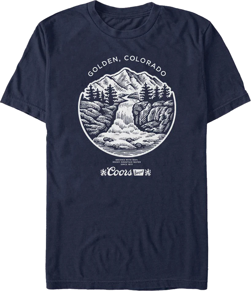 Golden Colorado Coors T-Shirt