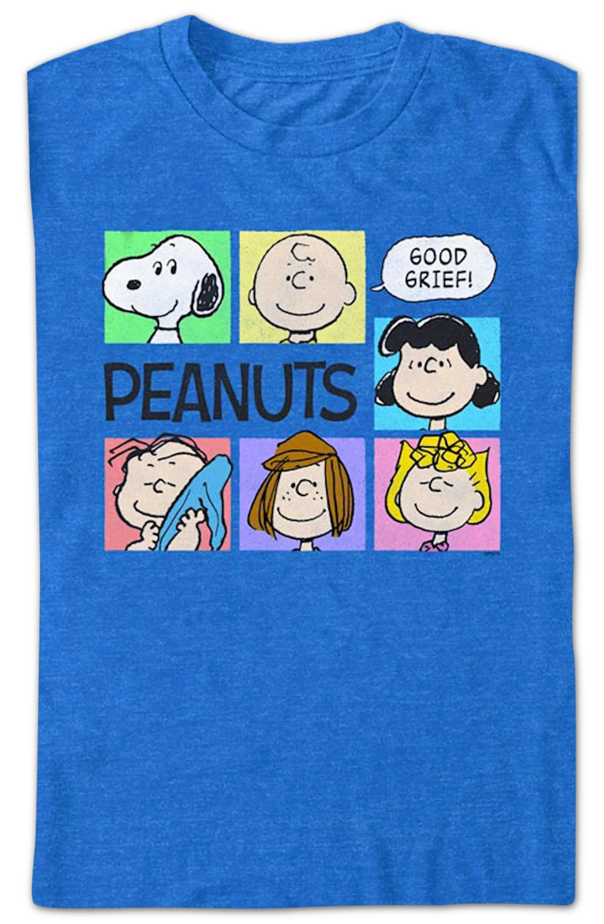 Good Grief Blocks Peanuts T-Shirt - Image 2