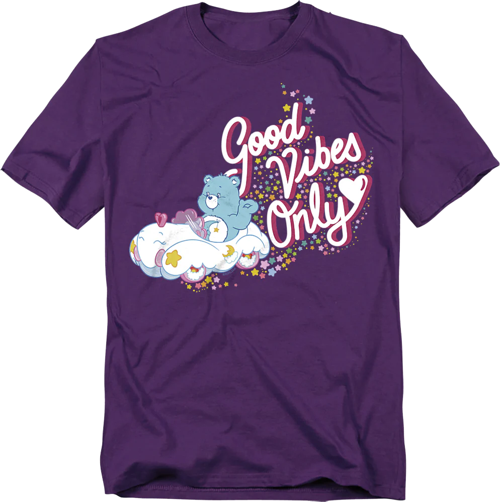 Good Vibes Only Care Bears T-Shirt
