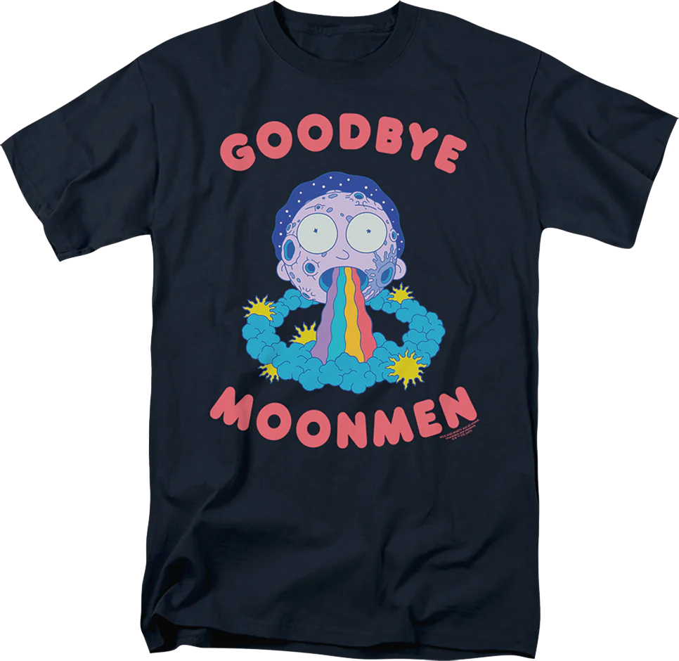 Goodbye Moonmen Rick And Morty T-Shirt