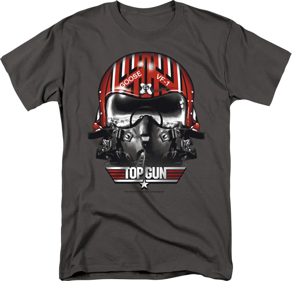 Goose Helmet Top Gun T-Shirt