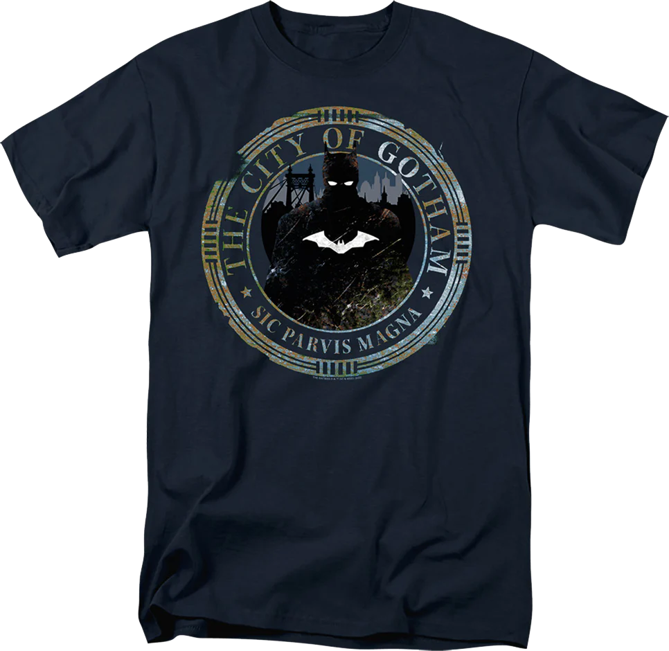 Gotham City Seal Batman DC Comics T-Shirt