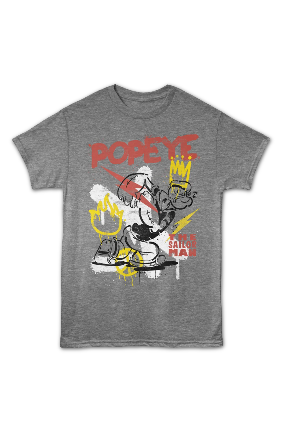 Graffiti Popeye T-Shirt - Image 2