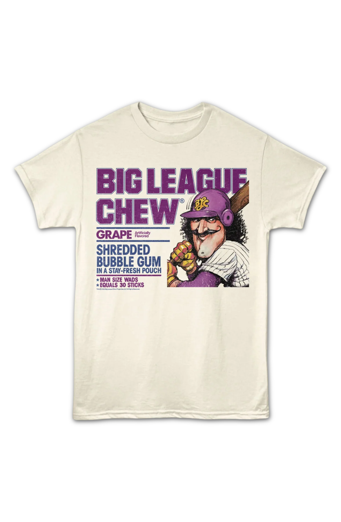 Grape Big League Chew T-Shirt - Image 2