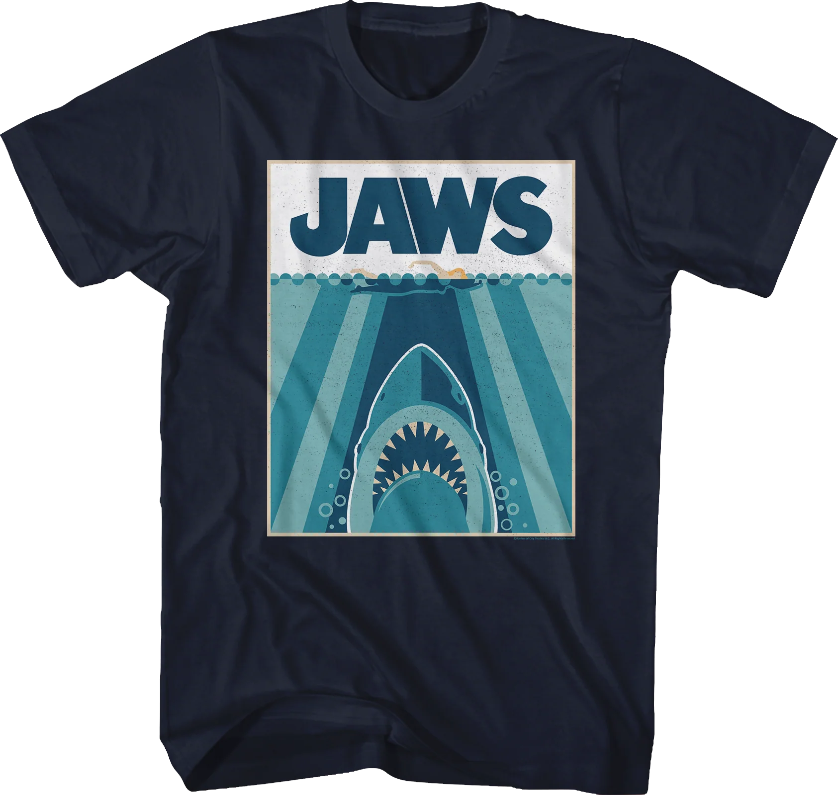 Graphic Poster Jaws T-Shirt