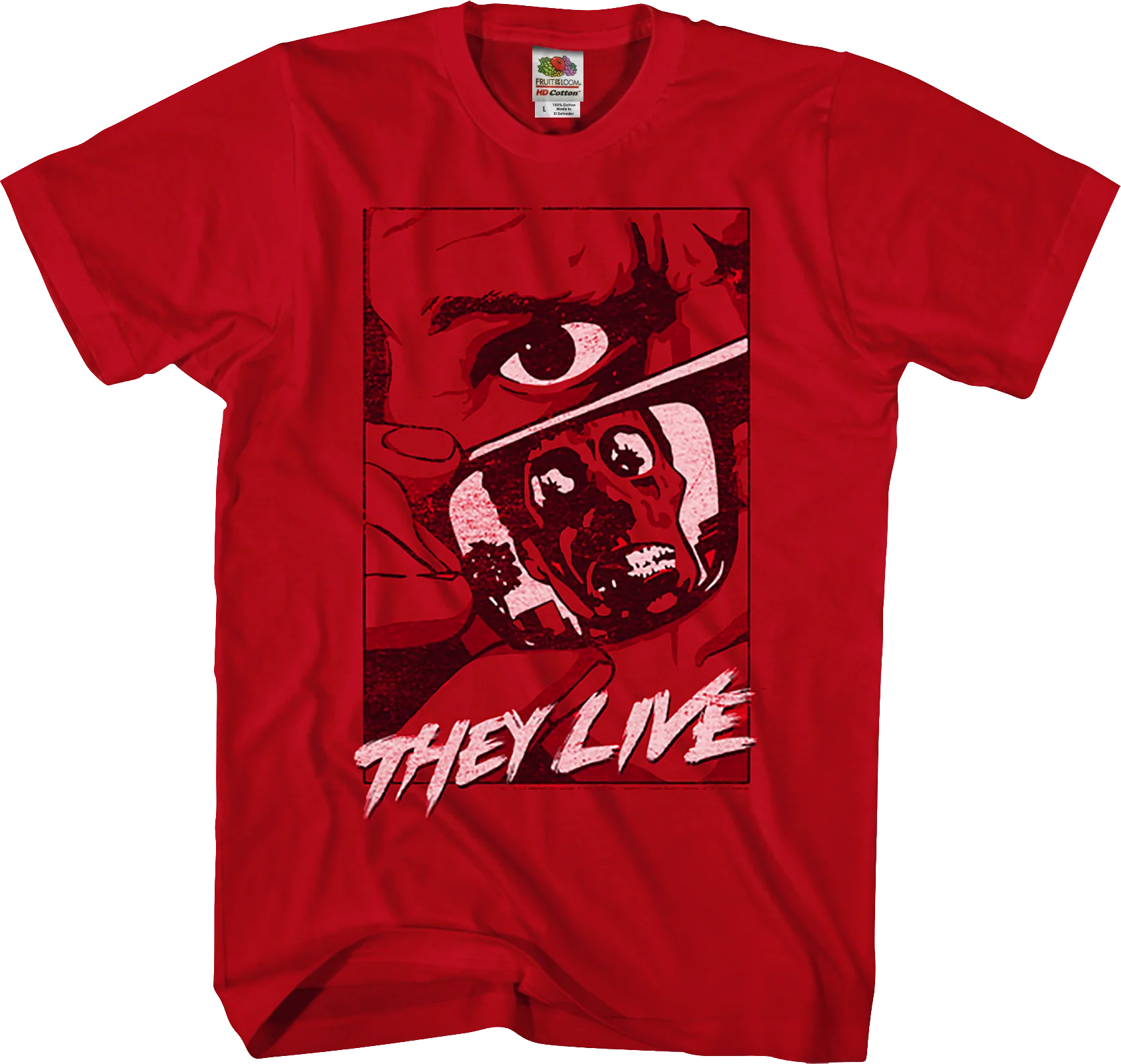 Graphic Poster They Live T-Shirt