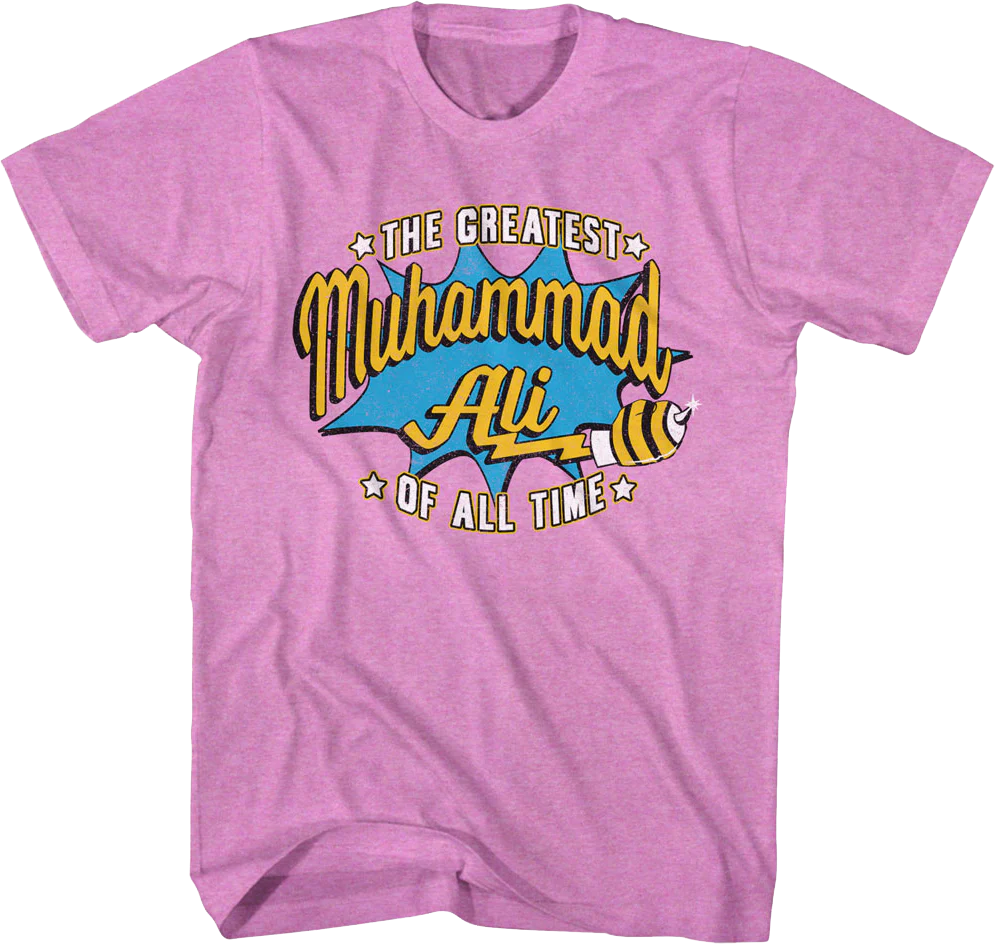 Greatest Of All Time Stinger Glove Muhammad Ali T-Shirt