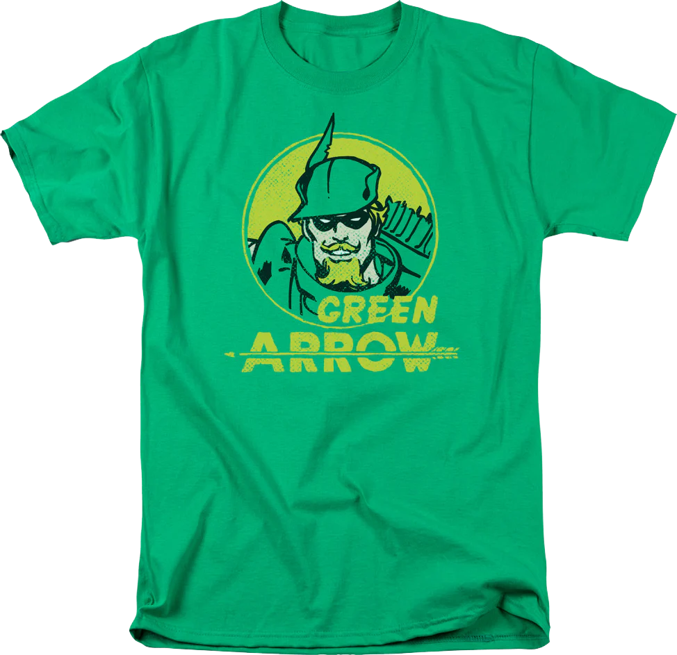 Green Arrow Circle DC Comics T-Shirt