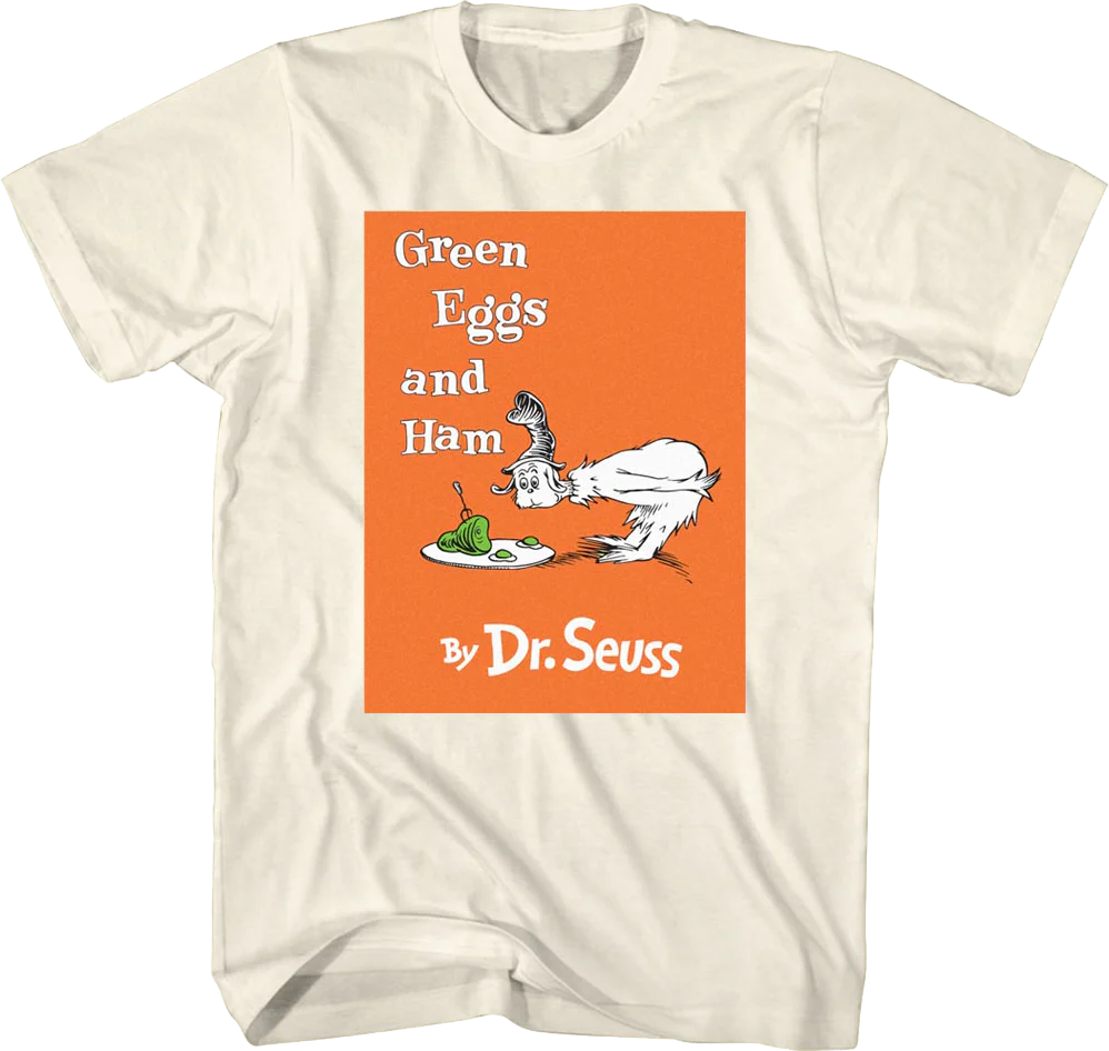 Green Eggs And Ham Cover Dr. Seuss T-Shirt
