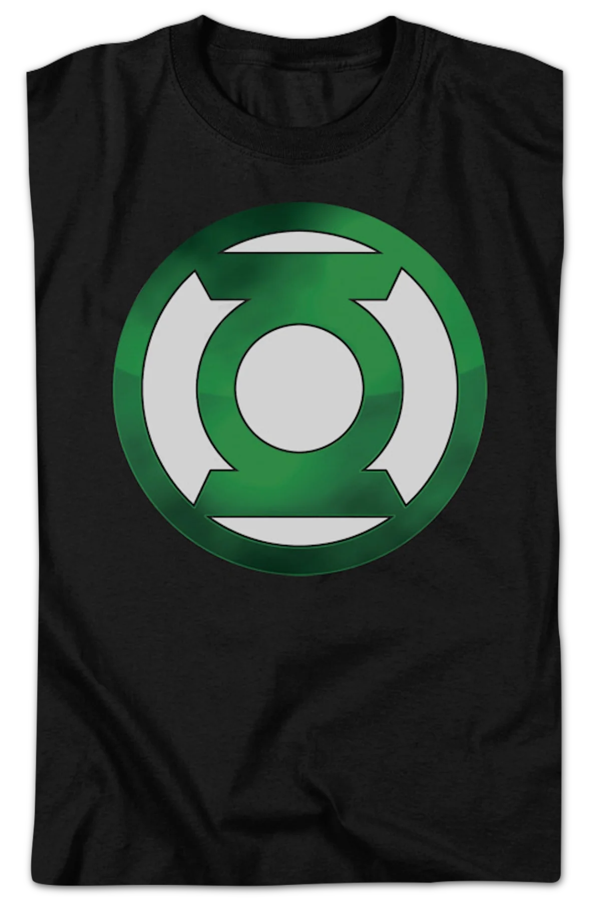 Green Lantern Classic Logo DC Comics T-Shirt - Image 2