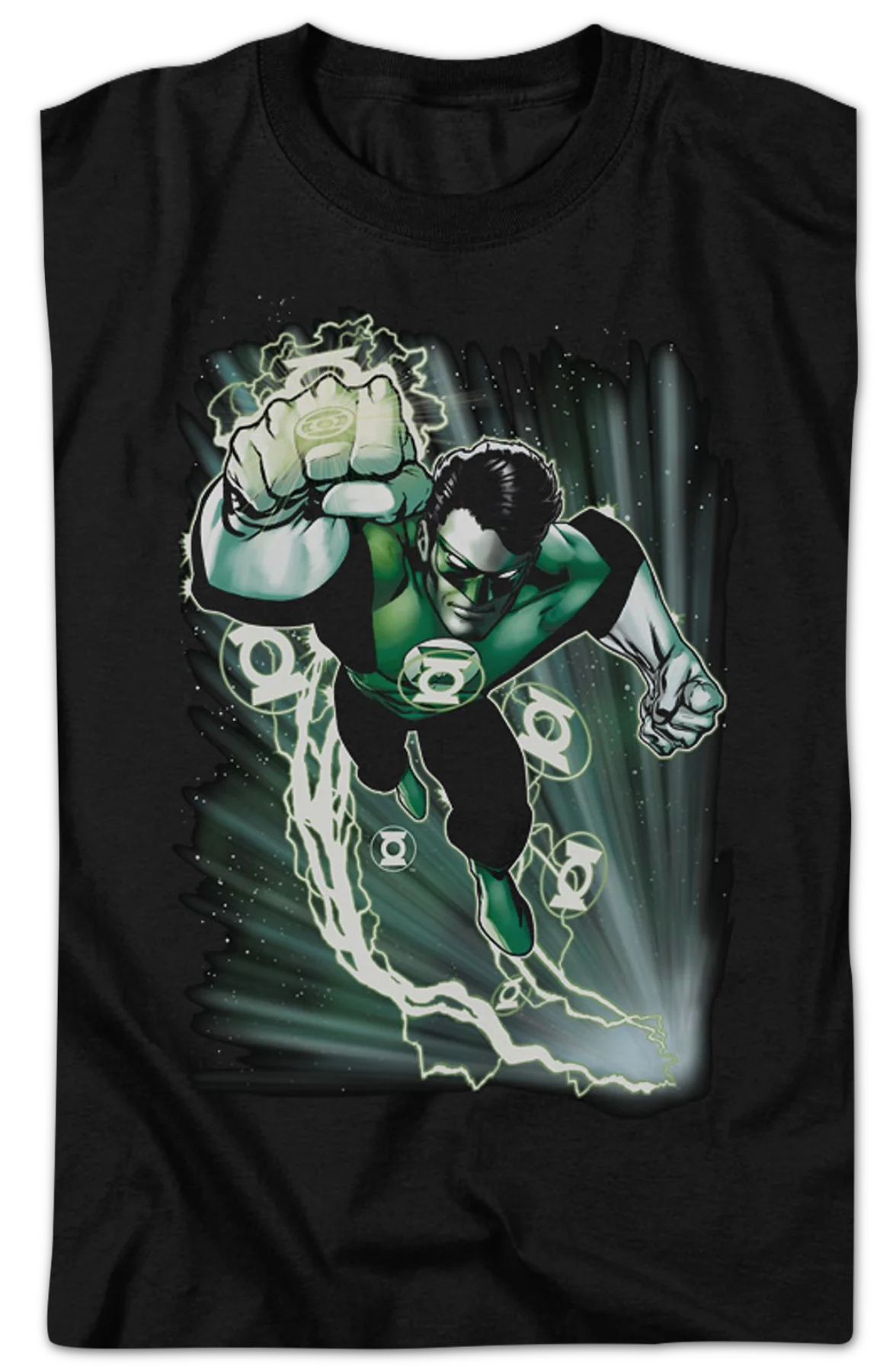 Green Lantern Power Ring DC Comics T-Shirt - Image 2