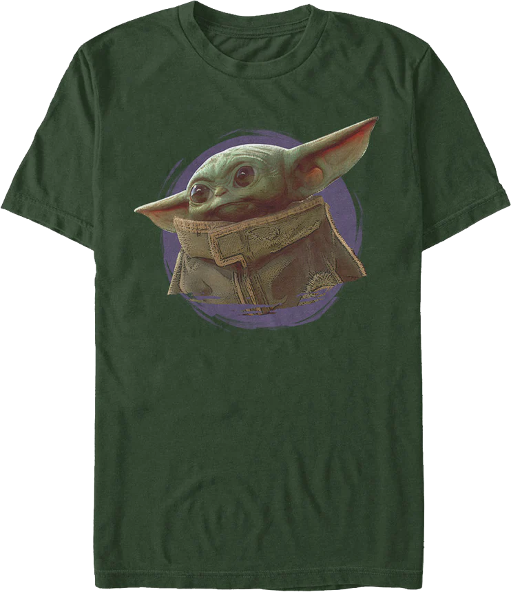Green Mandalorian The Child Star Wars T-Shirt