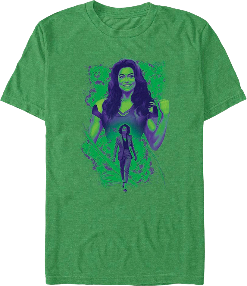 Green She-Hulk Marvel Comics T-Shirt