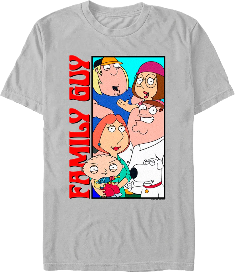 Griffins Portrait Family Guy T-Shirt