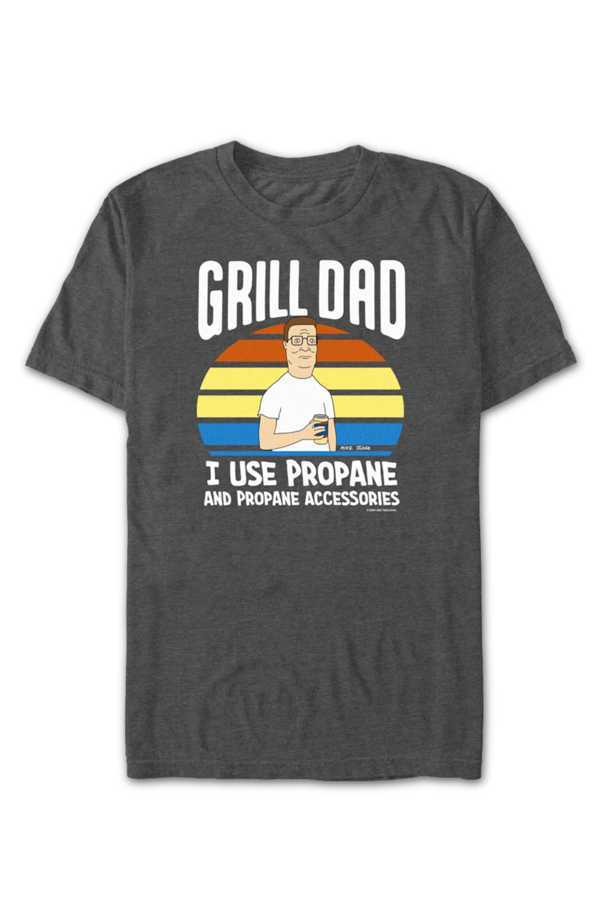Grill Dad King of the Hill T-Shirt - Image 2