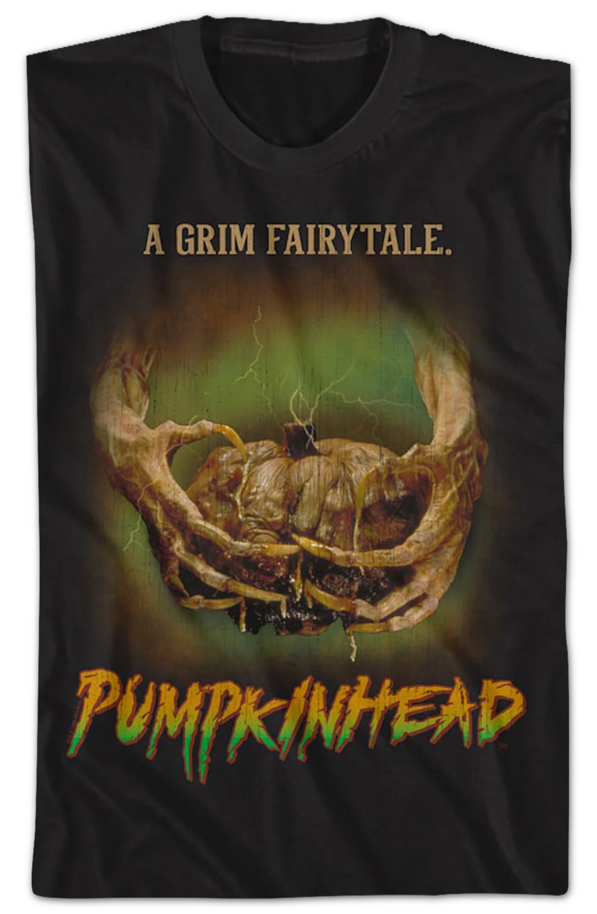 Grim Fairytale Poster Pumpkinhead T-Shirt - Image 2