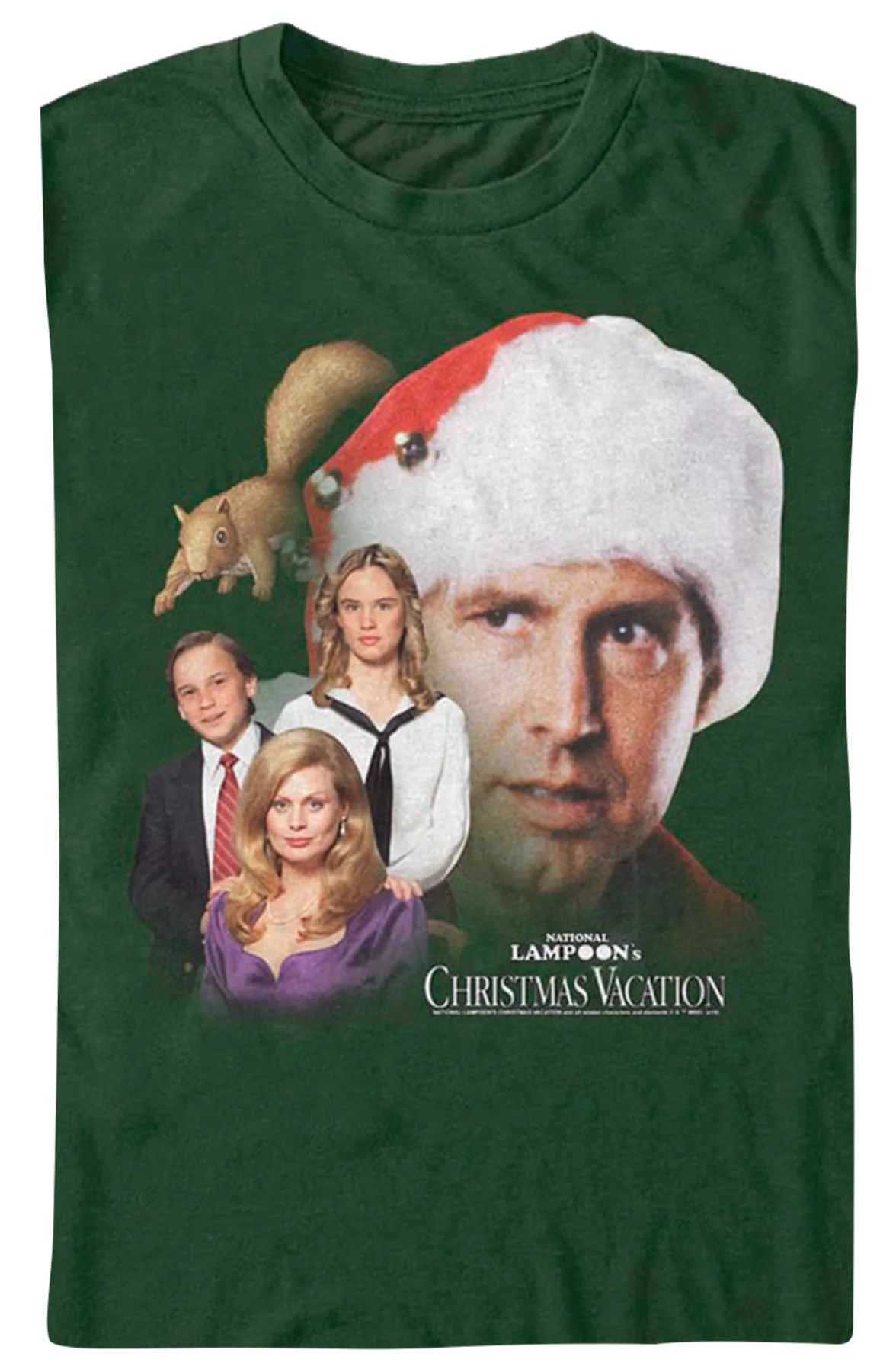 Griswold Collage National Lampoon's Christmas Vacation T-Shirt - Image 2