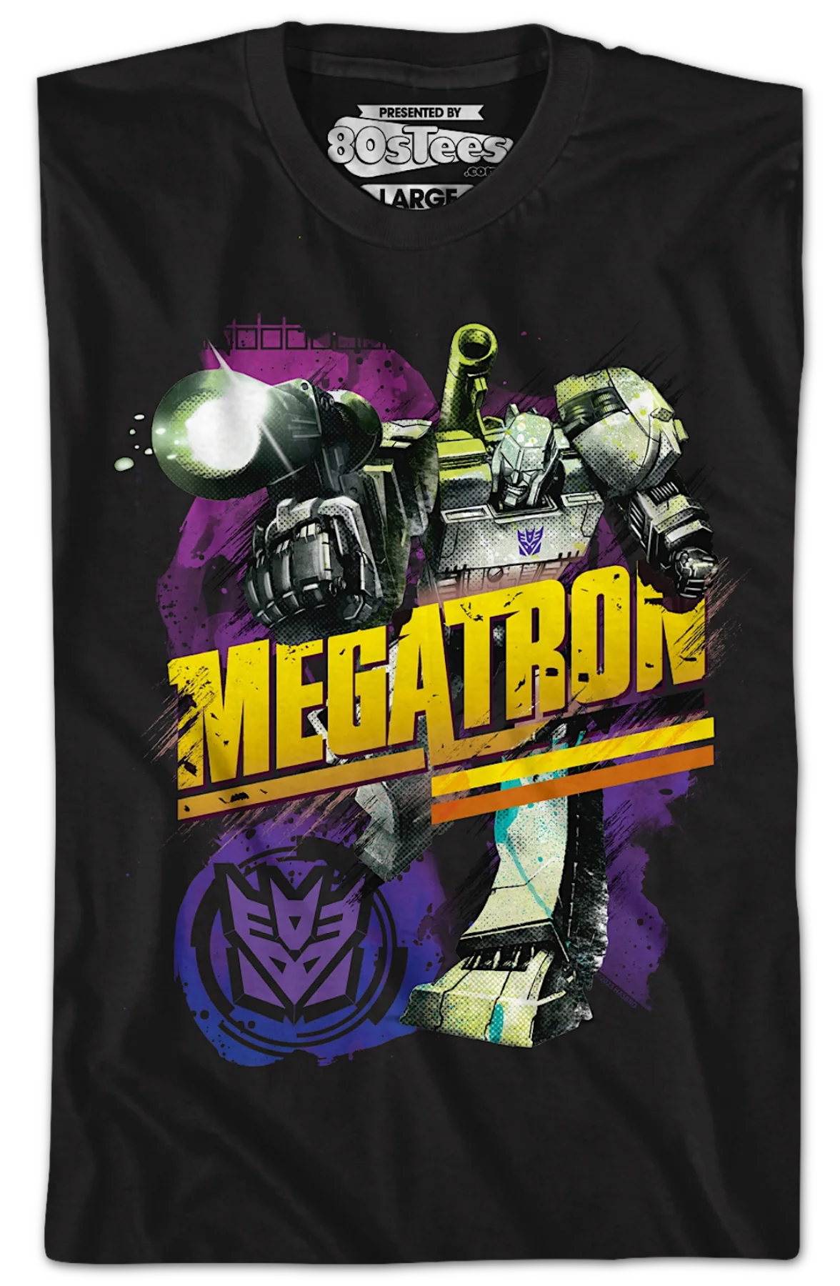 Gritty Megatron Transformers T-Shirt - Image 2