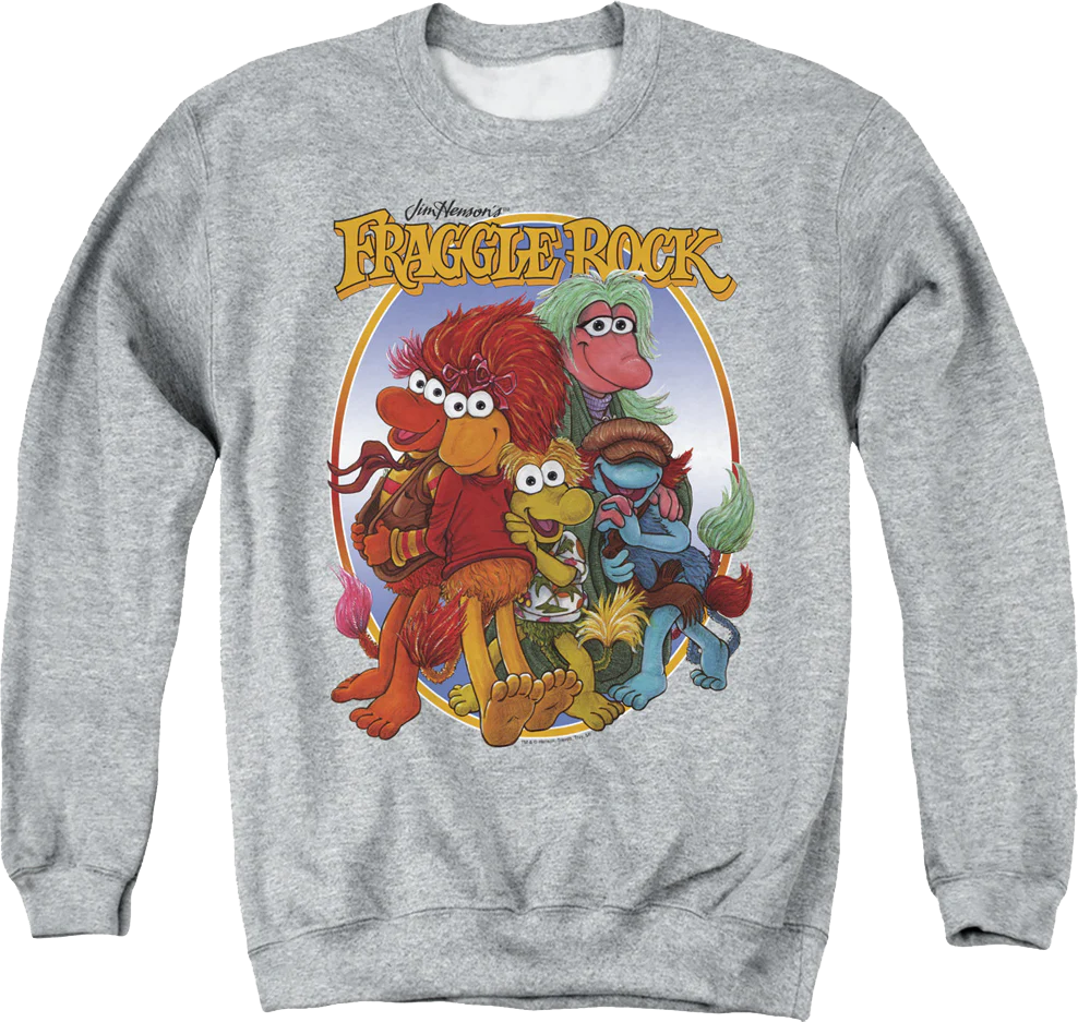 Group Hug Fraggle Rock Sweatshirt