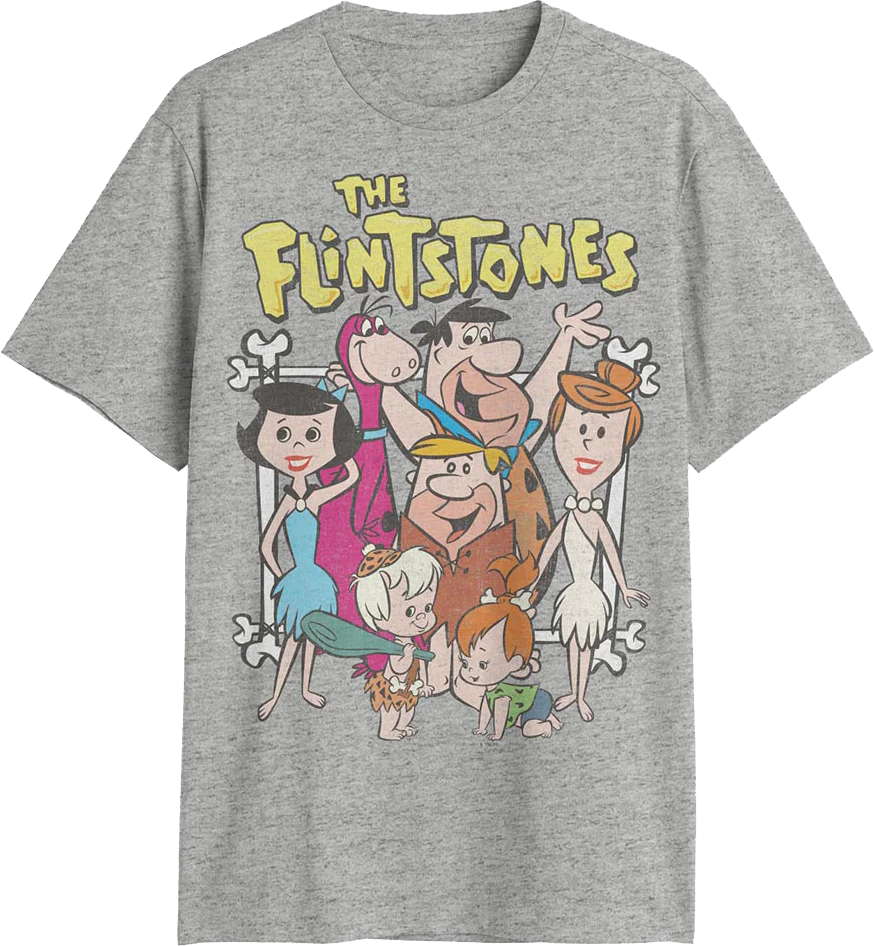 Group Photo Flintstones T-Shirt