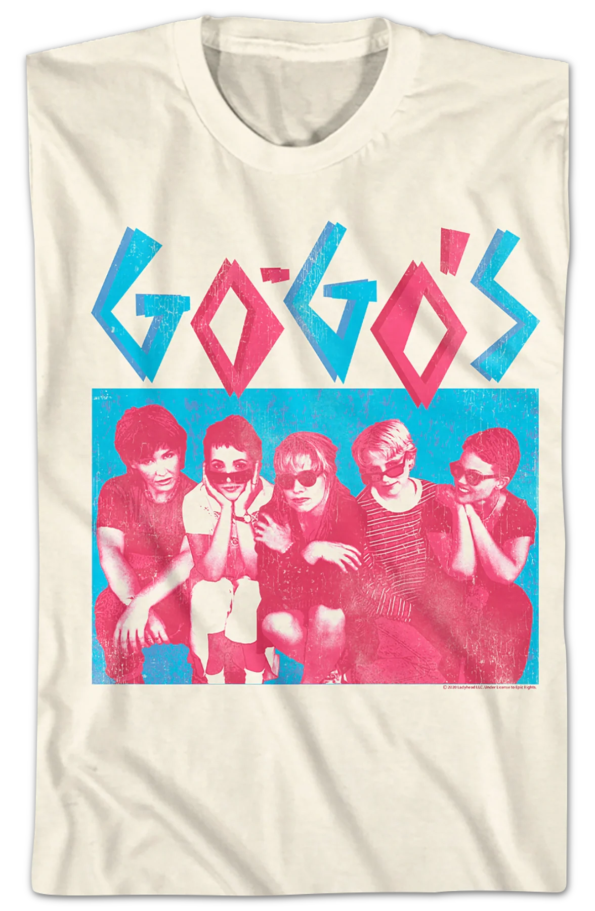 Group Photo Go-Go's T-Shirt - Image 2