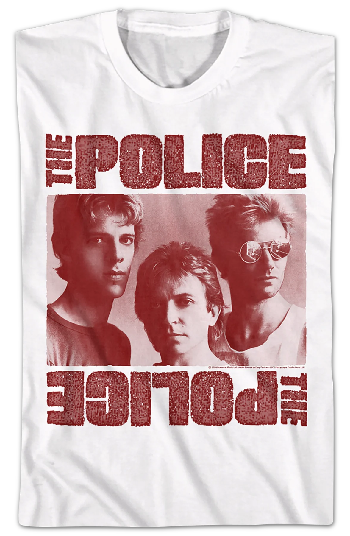 Group Photo The Police T-Shirt - Image 2