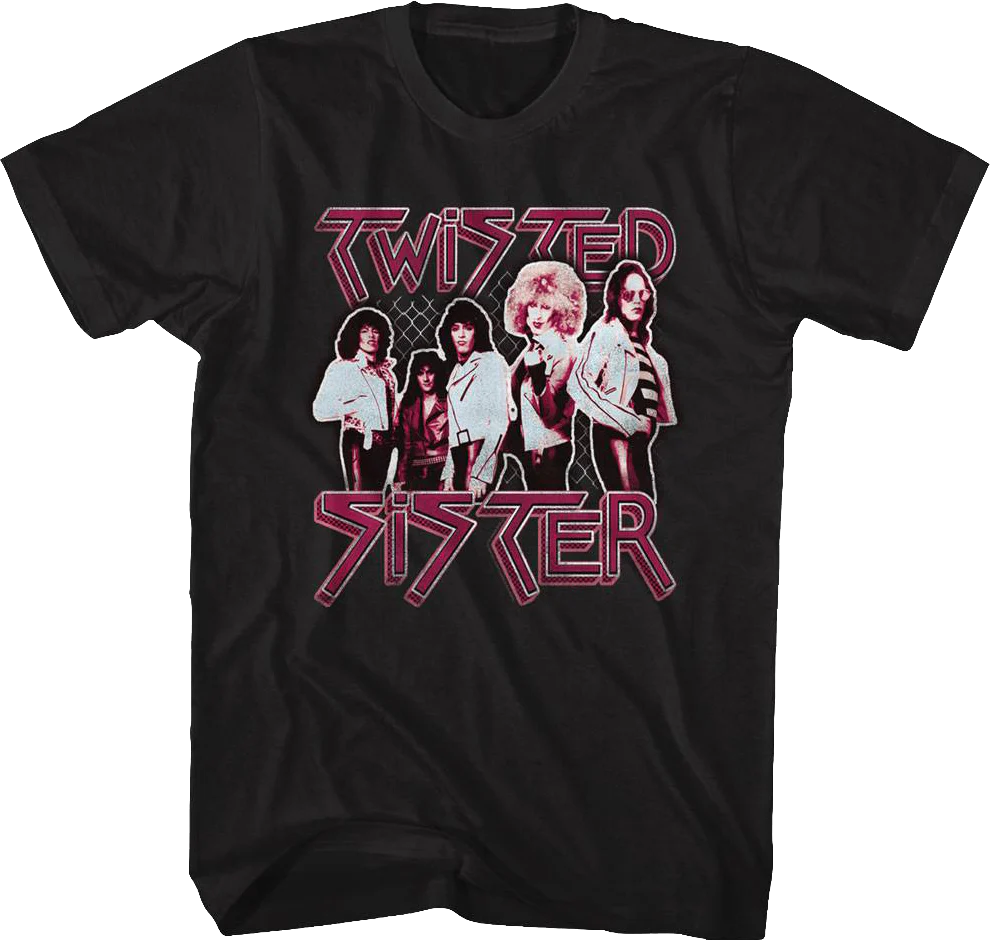Group Photo Twisted Sister T-Shirt