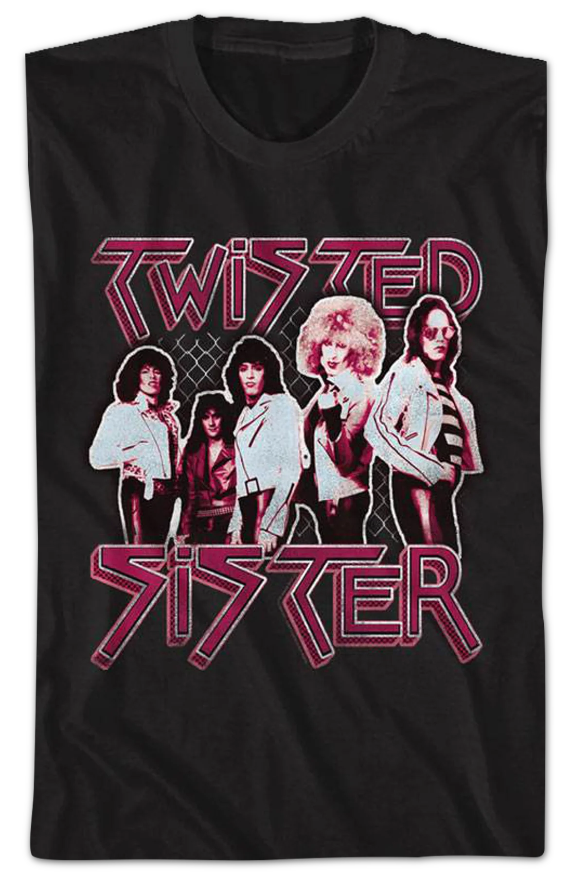 Group Photo Twisted Sister T-Shirt - Image 2