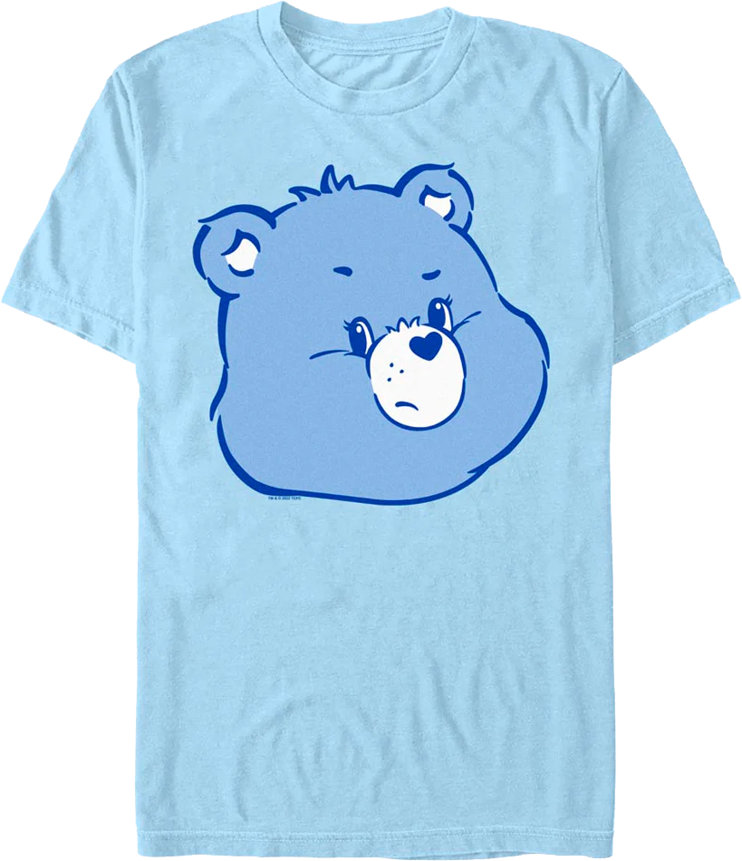 Grumpy Bear's Face Care Bears T-Shirt