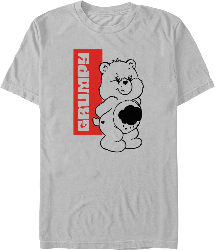 Grumpy Sketch Care Bears T-Shirt