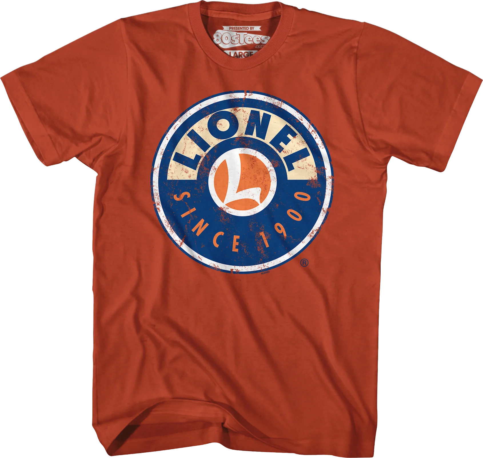 Grunge Logo Lionel Trains T-Shirts - Image 8