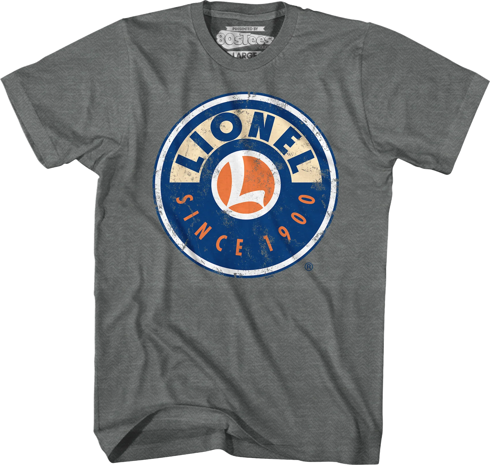 Grunge Logo Lionel Trains T-Shirts - Image 9