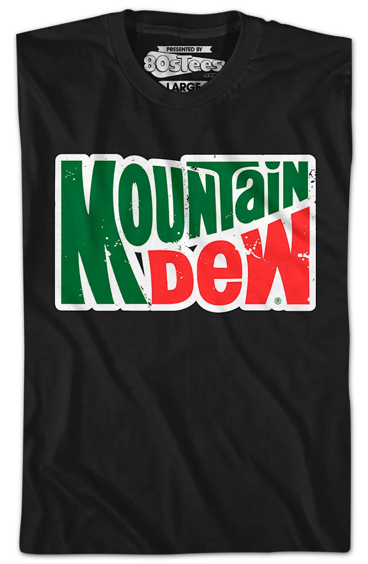 Grunge Logo Mountain Dew T-Shirt - Image 2