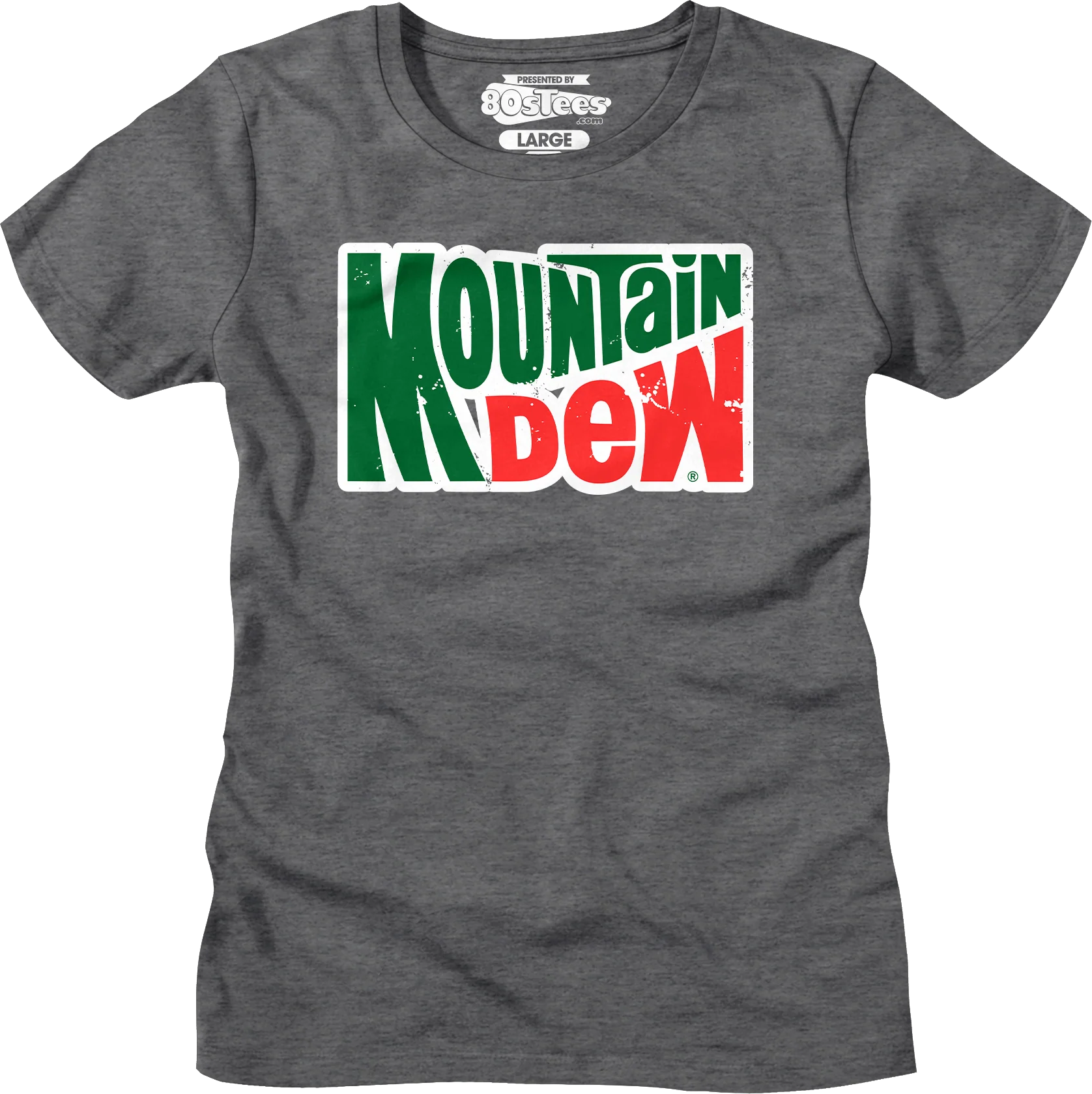 Grunge Logo Mountain Dew T-Shirt - Image 5