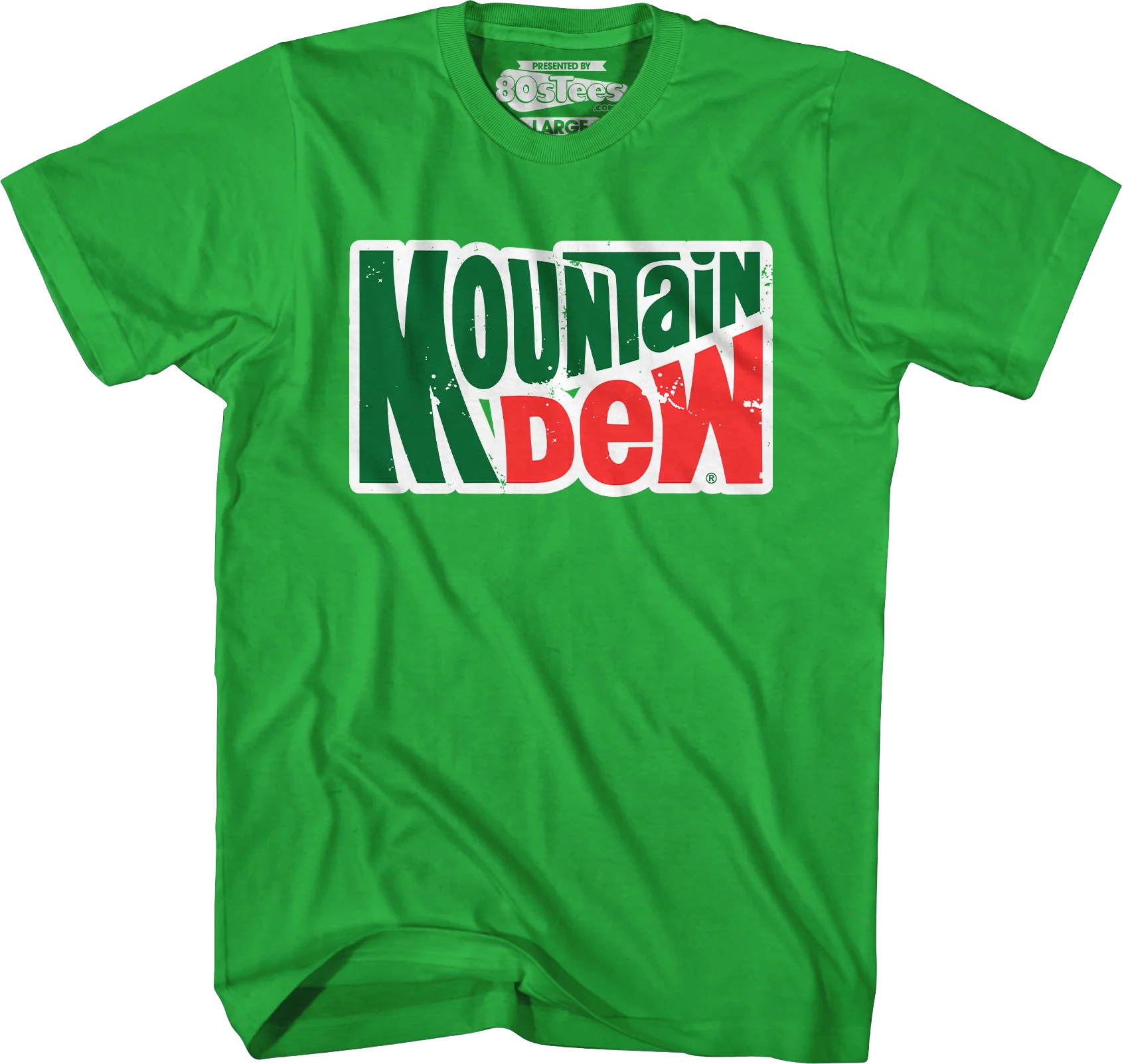 Grunge Logo Mountain Dew T-Shirt - Image 7