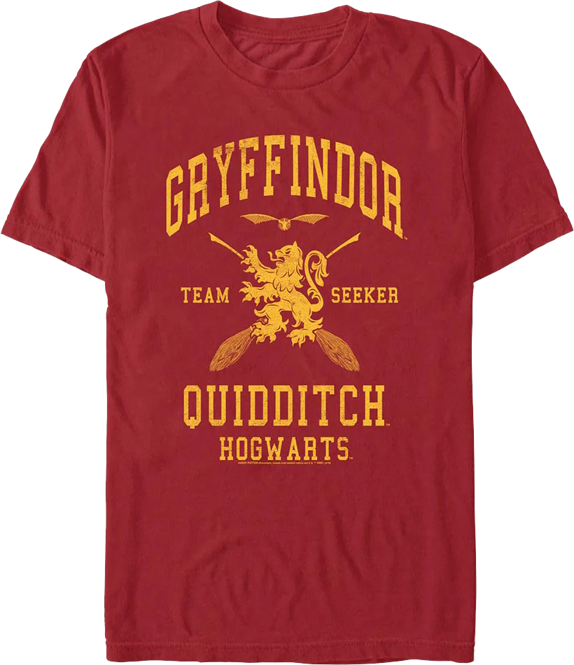 Gryffindor Quidditch Harry Potter T-Shirt