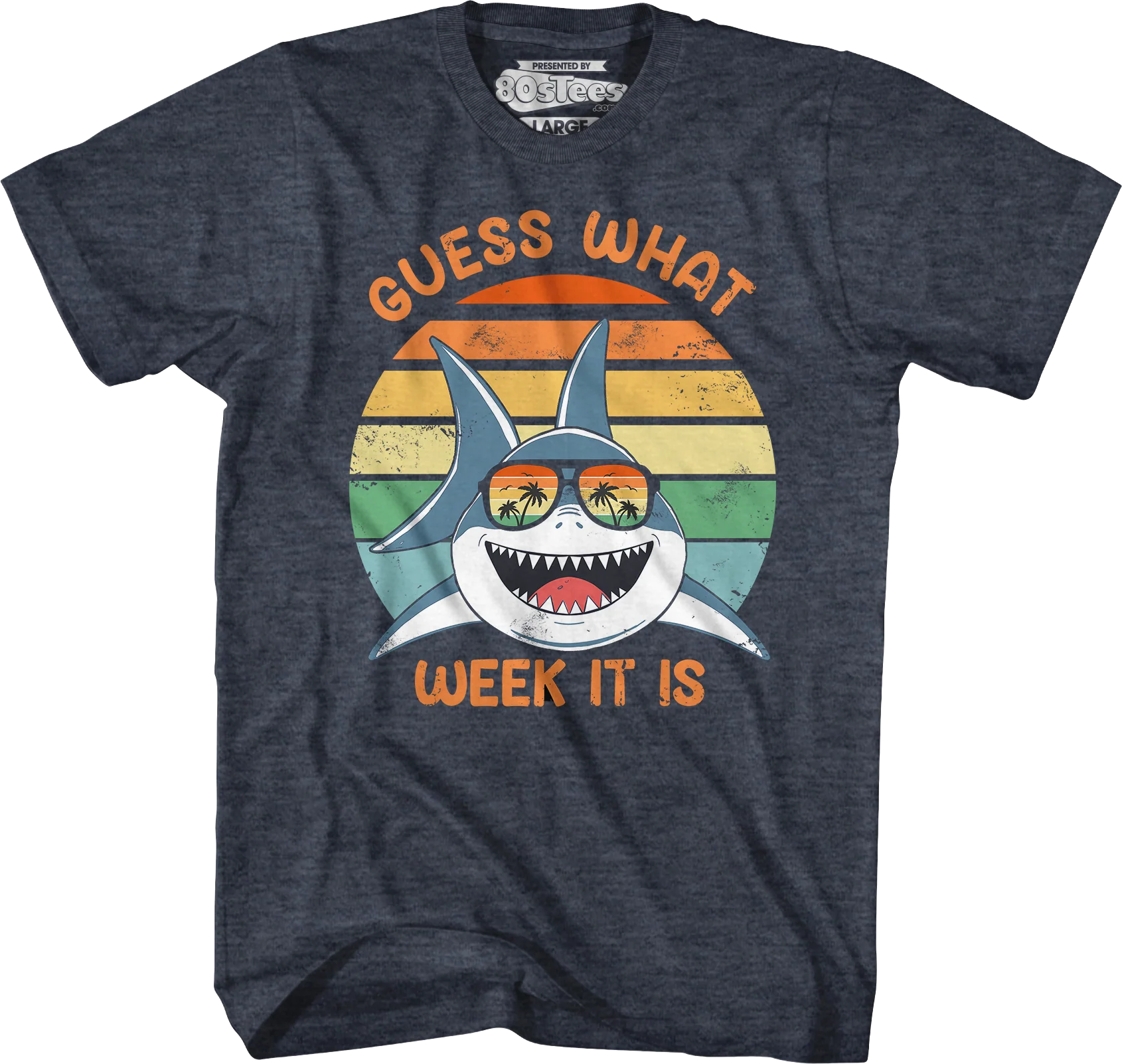 Guess What Week It Is Shark Week T-Shirt - Image 3